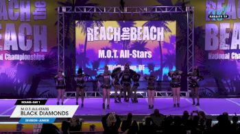 M.O.T. All-Stars - Black Diamonds [2024 L1 Junior Day 1] 2024 ACDA Reach the Beach Cheer Grand Nationals