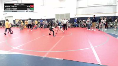 96 lbs Semifinal - Austin Conley, Patriots Wrestling Club-MS vs Landon Street, WV Lunatics-MS