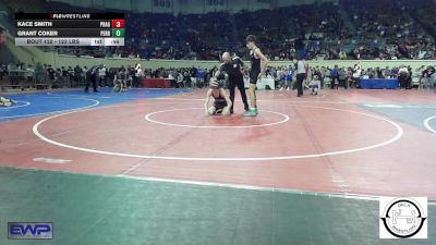 123 lbs Consi Of 32 #1 - Kace Smith, Prague vs Grant Coker, Perry