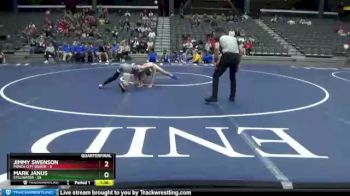 113 lbs Quarterfinals (8 Team) - Mark Janus, Stillwater vs Jimmy Swenson, Ponca City Senior