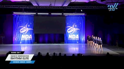 Dance Dimensions - Rhythm Elite [2025 Senior - Variety Day 1] 2025 NDA All-Star National Championship