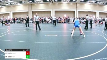 109 lbs Round Of 32 - Naylani Valdez, Hyperbolic WC vs Malia Ottow, Ascend Wr Acd