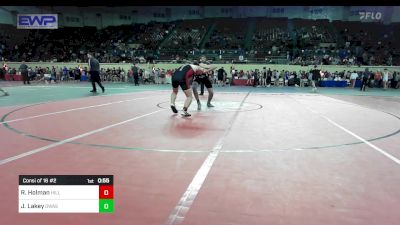 143 lbs Consi Of 16 #2 - Riley Holman, Hilldale vs Jeremy Lakey, Owasso Junior High