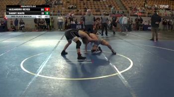 146 lbs 3rd Place Match - Danny Waite, CP Wrestling vs Alejandro Reyes, Shawnee High School