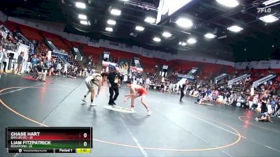 135 lbs Cons. Round 2 - Liam Fitzpatrick, Rockford vs Chase Hart, Baylor WC