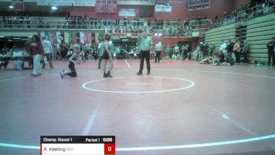 14U - 105 lbs Champ. Round 1 - Lucas Enyart, Rochester Wrestling Club vs Roman Keeling, Indiana