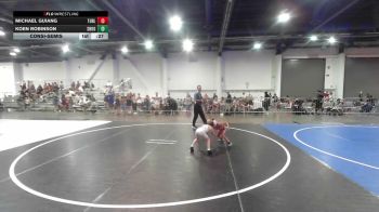46 lbs Consolation - Michael Guiang, Turlock Wrestling vs Koen Robinson, Shootbox WC
