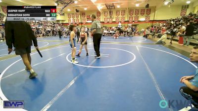 70 lbs Quarterfinal - Beau Fisher, Salina Wrestling Club vs Maddix Spencer, Keystone Kids Wrestling Club