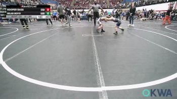 49 lbs Quarterfinal - Kooper Bass, Kingfisher YellowJackets vs Silas Boyd, Harrah