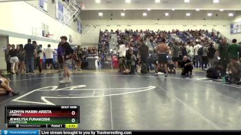 123 lbs 3rd Place Match - Jazmyn Marin-Arista, C-Quence vs Jewelysa Funakoshi, Cerritos Club