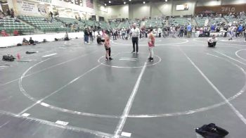 106 lbs 3rd Place - Mya Mitchell, NorCal Nomads vs Esteban Balcarcel, DUB Wrestling