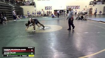 120 lbs Round 2 (10 Team) - Gauge Miller, Pell City vs Marion Wilkerson-sanders, Mcadory