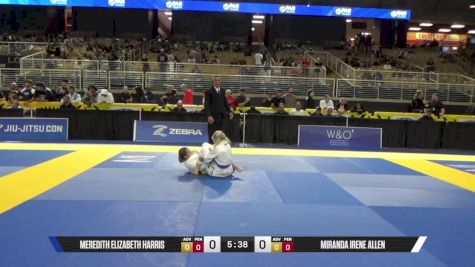 Miranda Irene Allen vs Meredith Elizabeth Harris 2025 Pan Jiu Jitsu IBJJF Championship