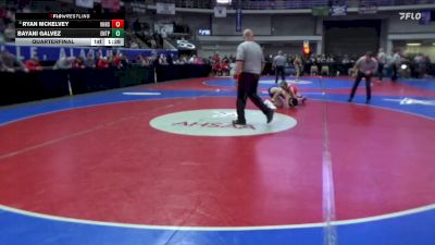 7A 106 lbs Quarterfinal - Ryan Mckelvey, Vestavia Hills vs Bayani Galvez, Enterprise HS