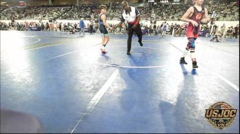 84 lbs Consi Of 16 #2 - Ted Fuggett-Henry, Comanche Takedown Club vs Nolan Anthony, Best Trained