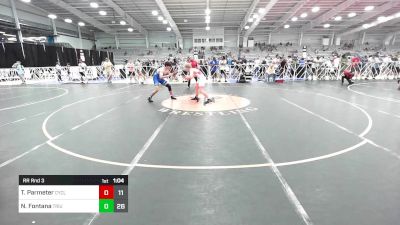 160 lbs Rr Rnd 3 - Tyler Parmeter, Cyclone Wrestling vs Noah Fontana, Triumph Black