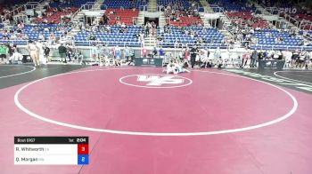 195 lbs Rnd Of 32 - Ryland Whitworth, California vs Quinlan Morgan, Minnesota