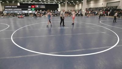 138 lbs Cons. Sub-rd Of 32 - Maximus Lupardus, All American Wrestling Club vs Landon Boles, Standfast Wrestling Club