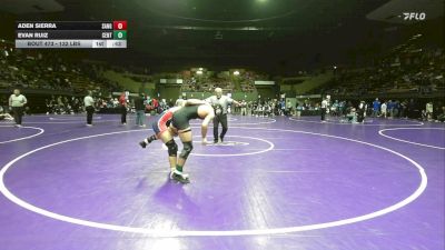 132 lbs Consi Of 16 #2 - Aden Sierra, Sanger vs Evan Ruiz, Central East