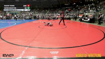 43 lbs Round Of 32 - Mason Young, South Central Punisher Wrestling Club vs Kuper McIntyre, GGB Ohio