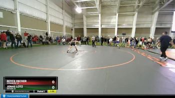 132 JV Champ. Round 3 - Jonas Lotz, Payson JV vs Royce Decker, Stansbury JV