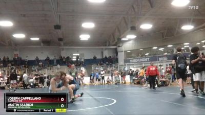 167 lbs Cons. Round 3 - Joseph Cappellano, Hartland WC vs Austin Ullrich, Michigan Revolution