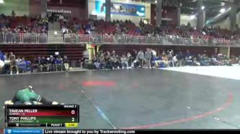 106 lbs Round 2 (3 Team) - Tony Phillips, Lincoln Southwest vs Tavean Miller, Kearney