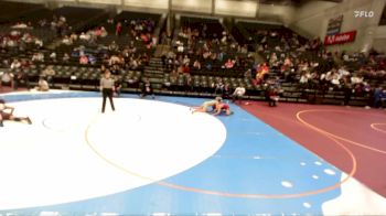 147 lbs Champ. Round 1 - Gunner Miller, Hurricane High School vs Cohen Earl, Davis High School