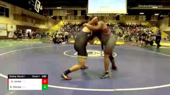 285 lbs Champ. Round 1 - Aaron Jones, West Valley (Hemet) vs Nathan Nieves, Calvary Chapel (Santa Ana)