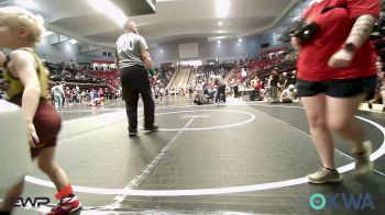 46 lbs Round Of 32 - Jaxon Maley, Cleveland Take Down Club vs Laith Adkins, Claremore Wrestling Club