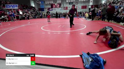 64 lbs Semifinal - Zaiden Houston, Grove Takedown Club vs Waylon Murphy, Salina Wrestling Club