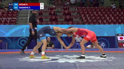 57 kg 1/2 Final - Ruka Natami, Japan vs Zeinep Bayanova, Kazakhstan