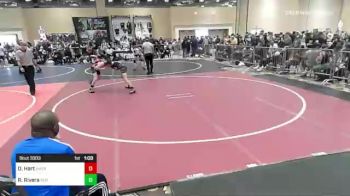 109 lbs Quarterfinal - Dylan Hart, American Dream WC vs Raymond Rivera, Red Wave