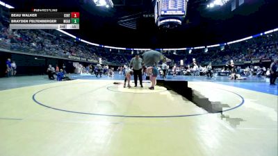 160 lbs Round Of 32 - Blake Wilt, Central vs Brice Bowser, Sharpsville