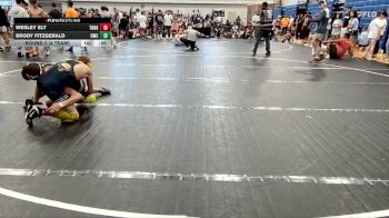 106 lbs Round 3 (4 Team) - Brody Fitzgerald, Oakleaf WC vs Wesley Ely, The Bad Natured Rodents