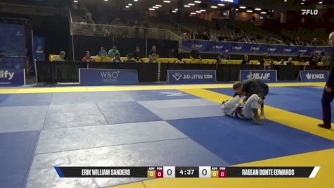 RaSean Donte Edwards vs Erik William Sanders 2026 Pan Jiu Jitsu IBJJF Championship