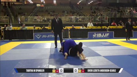 Sheri Lizbeth Anderson-Searle vs Tabitha M Spangler 2025 Pan Jiu Jitsu IBJJF Championship