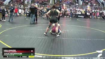 122 lbs 3rd Place Match - Holli Painter, Wildcat WC - Lakeview vs Kaycie Moldenhauer, Atlanta Youth WC