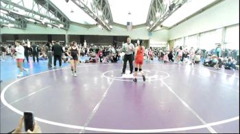 90 lbs Rr Rnd 1 - Rane Mitchell, All I See Is Gold Academy - Girls vs Audrey Chaconas, Cordoba Trained (Sand Storm Sisters)