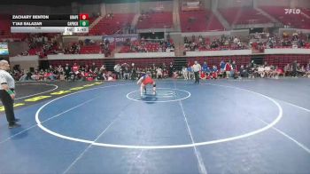 138 lbs Round 5 - 1st, 3rd, 5th, And 7th - T`Jaii Salazar, Amarillo Caprock vs Zachary Benton, Grapevine