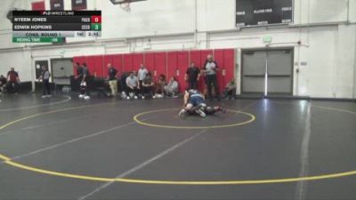 285 lbs Cons. Round 1 - Nyeem Jones, Palomar College vs Edwin Hopkins, Cerritos College
