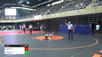 125 lbs Final - Andrew Bonita, Apex vs Joaquin Duque, Rumson