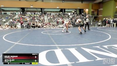 165 lbs Semifinals (8 Team) - Seth Elam, SALINA vs Kelby Ingram, BLACKWELL