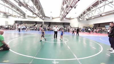 60-B2 lbs Semifinal - Ryder Kim, RedNose Wrestling School vs Elijah Torres, Passaic Valley