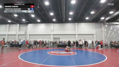 157 lbs Champ. Rd Of 16 - Graden Coburn vs Kristiyan Georgiev, Roundtree Wrestling Academy