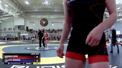 125 lbs Round 2 - Raegan Briggs, Ohio vs Olivia Gill, The Barn Athletic Club LLC