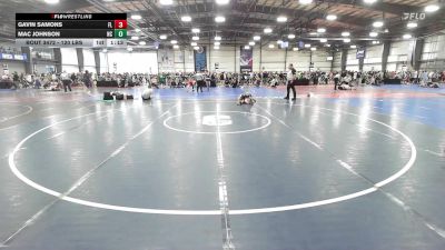 120 lbs Round Of 64 - Gavin Samons, FL vs Mac Johnson, NC