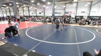 46 lbs Semifinal - Preston Escobedo, Small Town Grims vs Gunnar Childress, Crater Mat Club
