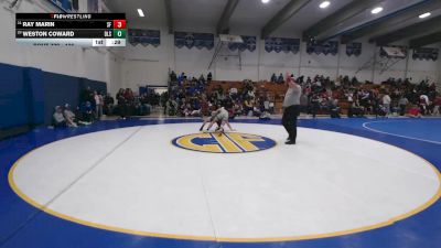 136 lbs Cons. Round 4 - Weston Coward, De La Salle vs Ray Marin, Saint Francis