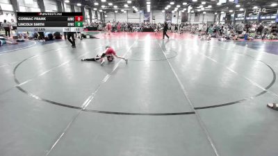 52 lbs Rr Rnd 3 - CorMac Frank, All-American Wrestling Club Red vs Lincoln Smith, FORGE ELM 1